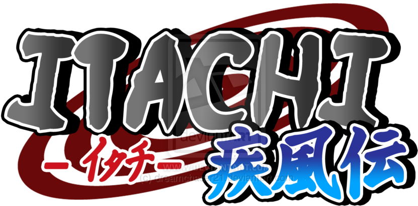 Itachi Uchiha Logo By Evans Batz - Itachi Uchiha Logo Png (900x519), Png Download