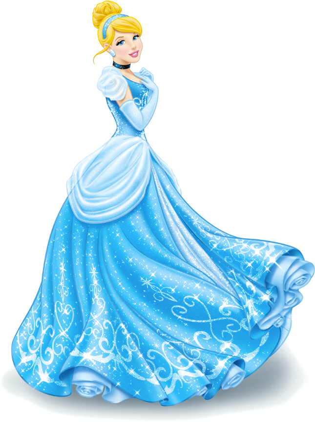 Princesas Disney Cinderela Png - Second Disney Princess (674x875), Png Download