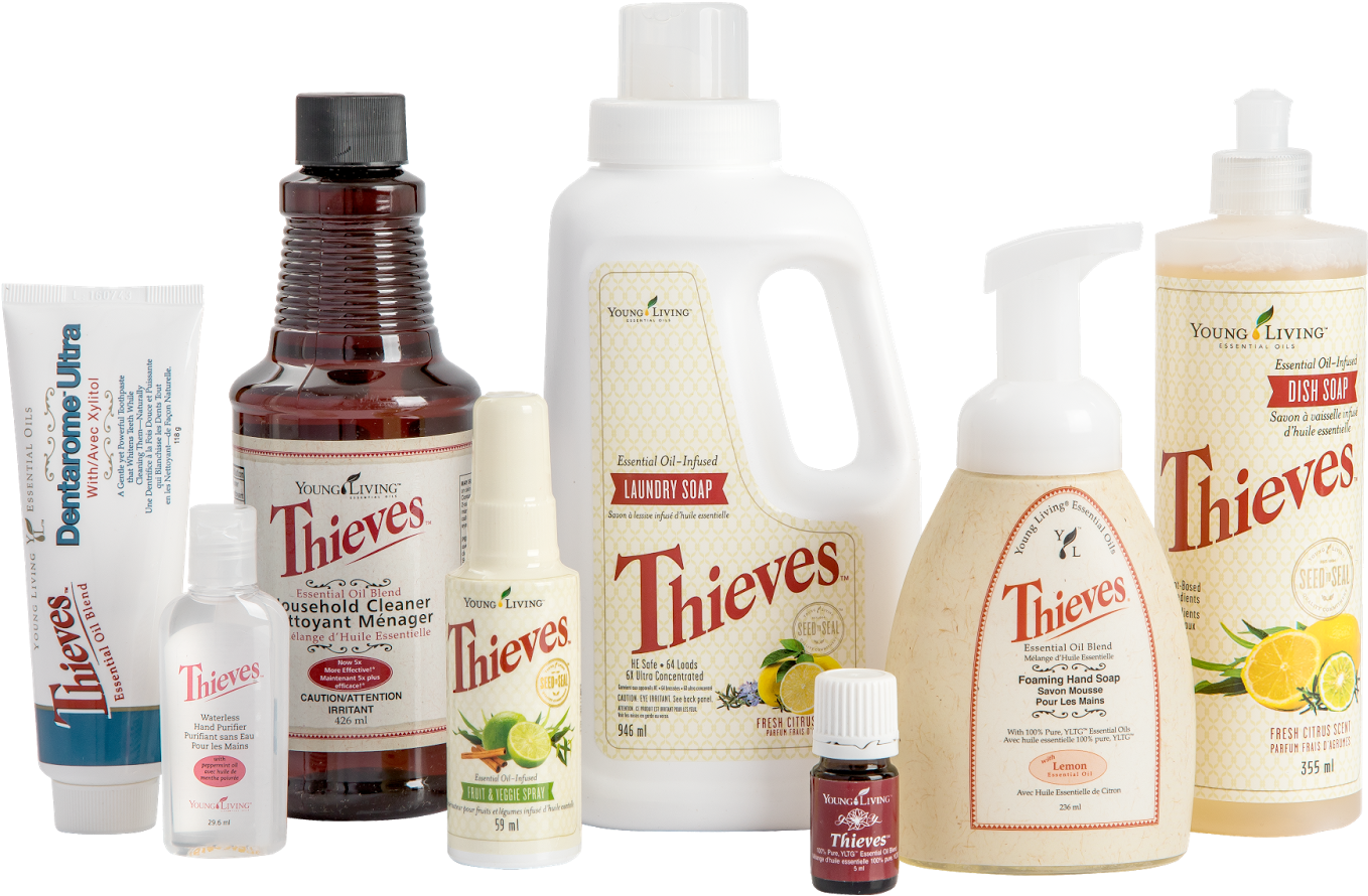 Young Living Is A Company That Makes Essential Oils - Young Living Thieves Mints 30ct (1600x1195), Png Download