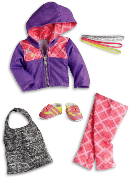 Letsplayoutfit - American Girl (555x747), Png Download