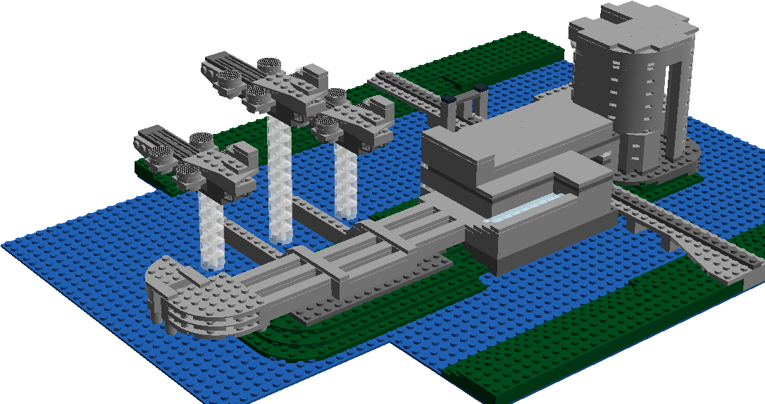 The Triskelion - Lego Triskelion (1187x687), Png Download
