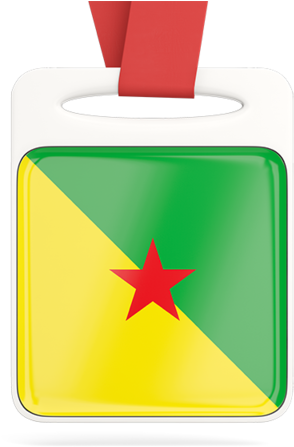 Illustration Of Flag Of French Guiana - French Guiana (640x480), Png Download