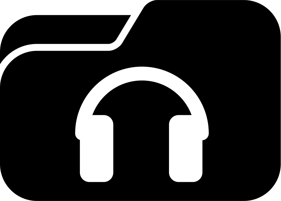 Music Folder To Listen With Auriculars Comments - Music (981x702), Png Download