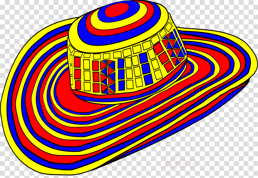 Sombrero Colombia Png Clipart Colombian Cuisine Sombrero - Sombrero Colombiano Png (900x620), Png Download