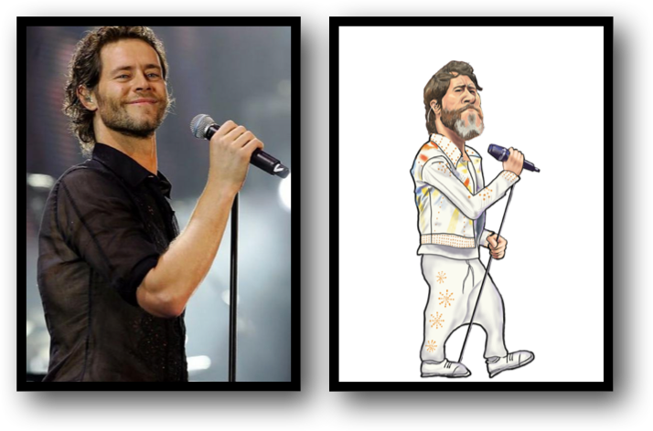 Howard Donald - Singing (714x472), Png Download