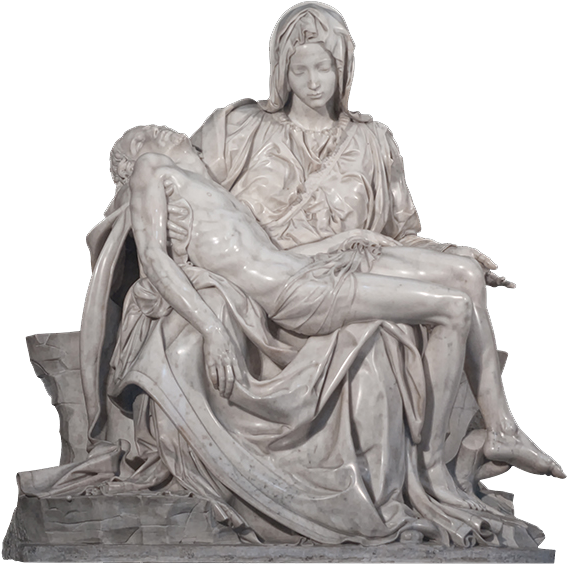 Related Wallpapers - Saint Peter's Basilica, Pietà (602x606), Png Download