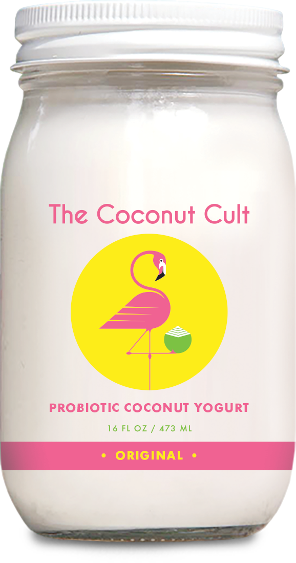 Coconut Cult Yogurt - Lovebiotics, Llc (578x1099), Png Download