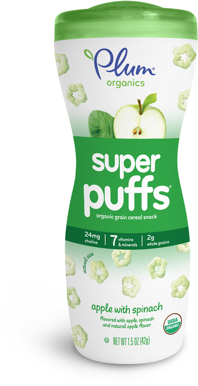 Plum Organics Super Puffs Variety Pack, 1.5 Ounce (pack (1200x1505), Png Download