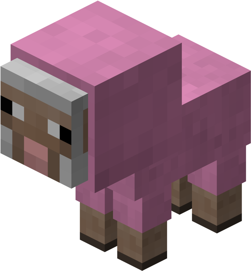 其他分辨率：206×240像素 - Minecraft Baby Blue Sheep (878x1024), Png Download