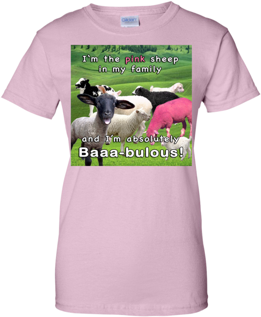 Pink Sheep Of The Family Funny T Shirt & Hoodie - Bunkieshop Art - The Key T Shirt & Hoodie Many (1024x1024), Png Download