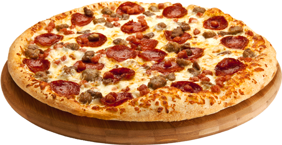 Meat Lovers - Meat Lovers Pizza Png (600x304), Png Download