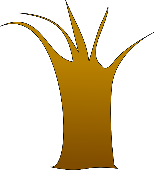Tree Stump Clipart Image - Trunk Clipart (540x594), Png Download