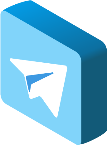 Facebook Twitter Telegram Medium Instagram Bitcointalk - Triangle (500x500), Png Download