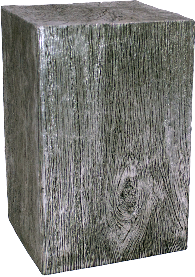 Nell Silver Timber Table (634x900), Png Download
