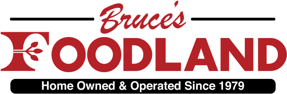 Bruce's Foodland Bruce's Foodland - Bruces Foodland Logo (620x222), Png Download