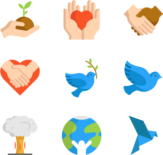 Peace - Peace Icons (600x564), Png Download