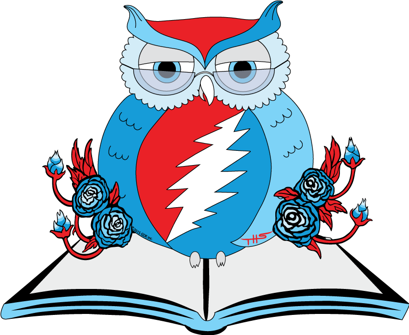 Hippie Clipart Owl - Grateful Dead Owl (835x684), Png Download