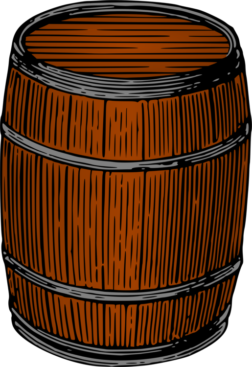 Beer Barrel Keg Ale Firkin Free Commercial Clipart - Keg Clipart Png (515x750), Png Download