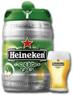 Mini Keg - Heineken Mini Keg (611x315), Png Download