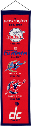 Washington Wizards Heritage Banner (500x500), Png Download
