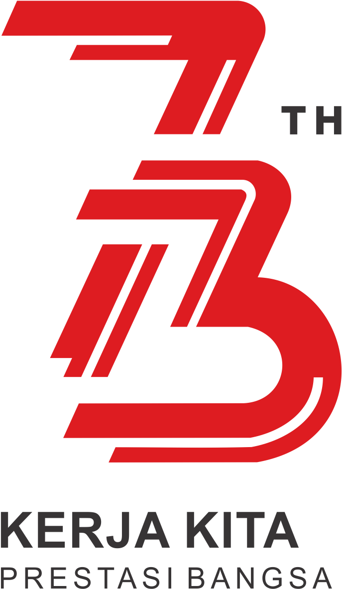 Logo Hut Ri Ke 73 Png - Kemerdekaan Indonesia 2018 Png (836x1303), Png Download