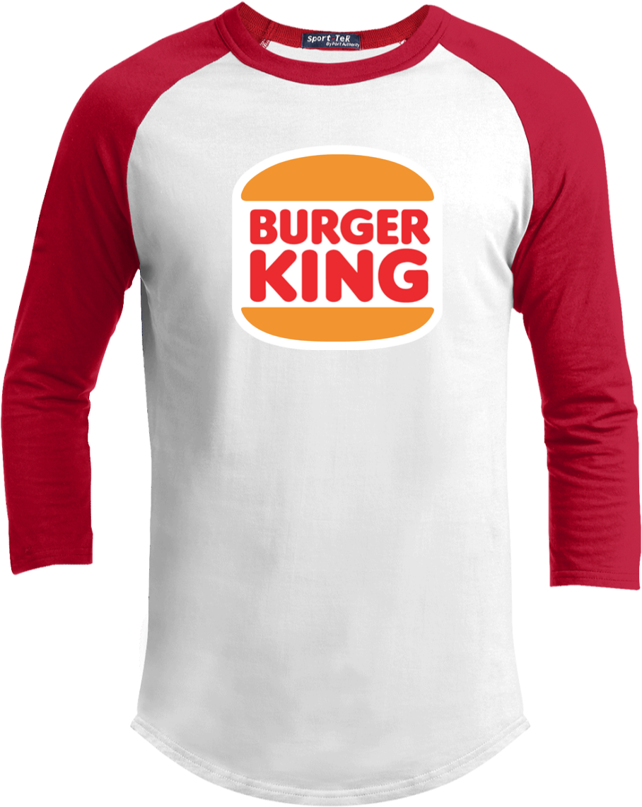 Burger King Retro Logo Hamburger Fast Food Mcdonald - Hamburger (1155x1155), Png Download