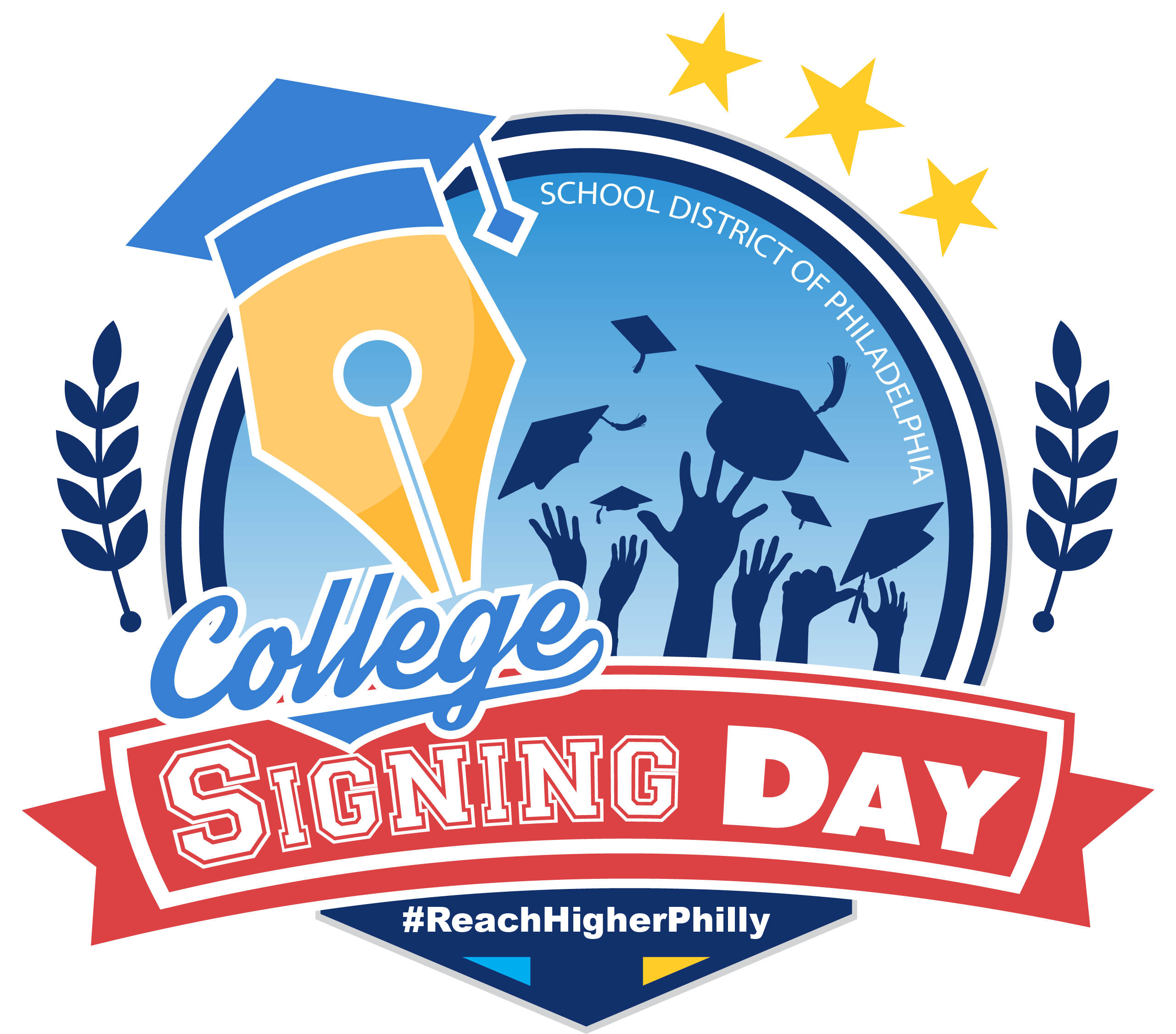 Philadelphia - College Signing Day 2018 (2562x2253), Png Download