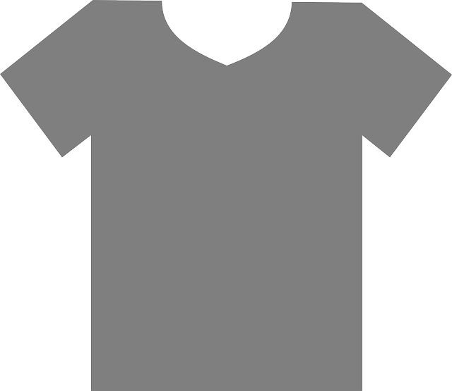 T-shirt, Gray, Blank, Clothes, Fashion, Shirt, Template - Active Shirt (640x555), Png Download