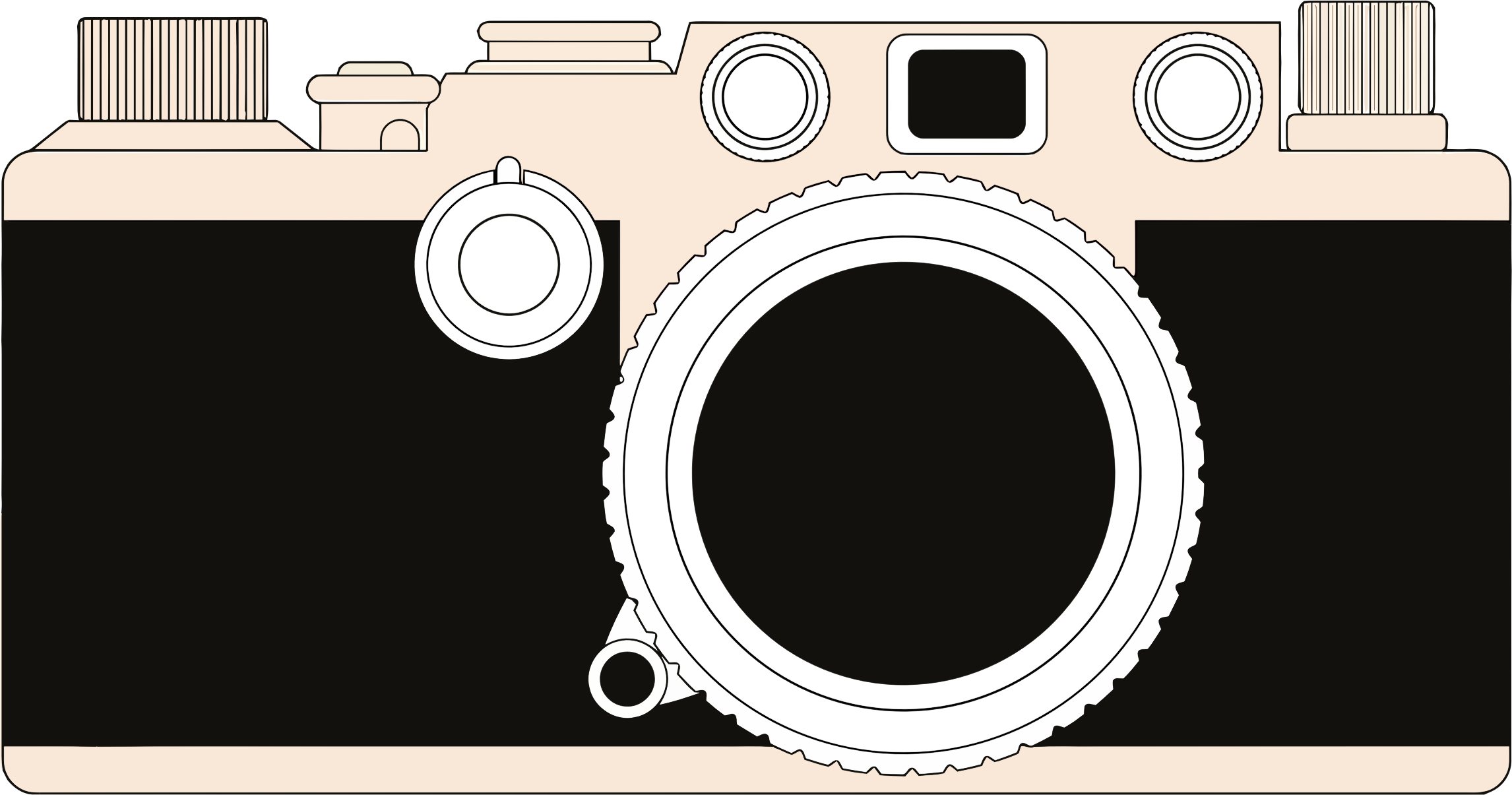This Free Icons Png Design Of Old Fashioned Camera (2292x1205), Png Download