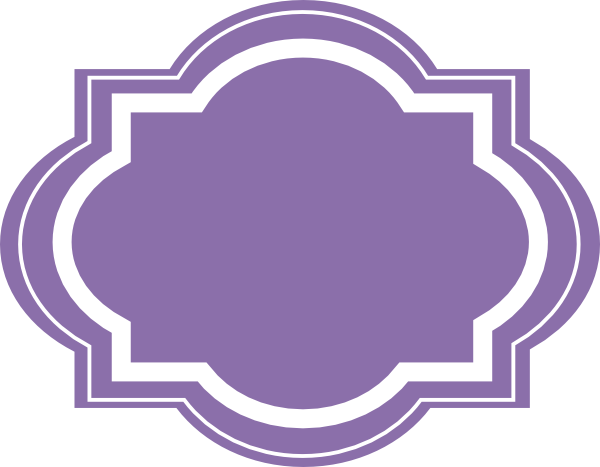 Clip Art Free Purple Vector Clipart - Purple Shape Png (600x467), Png Download