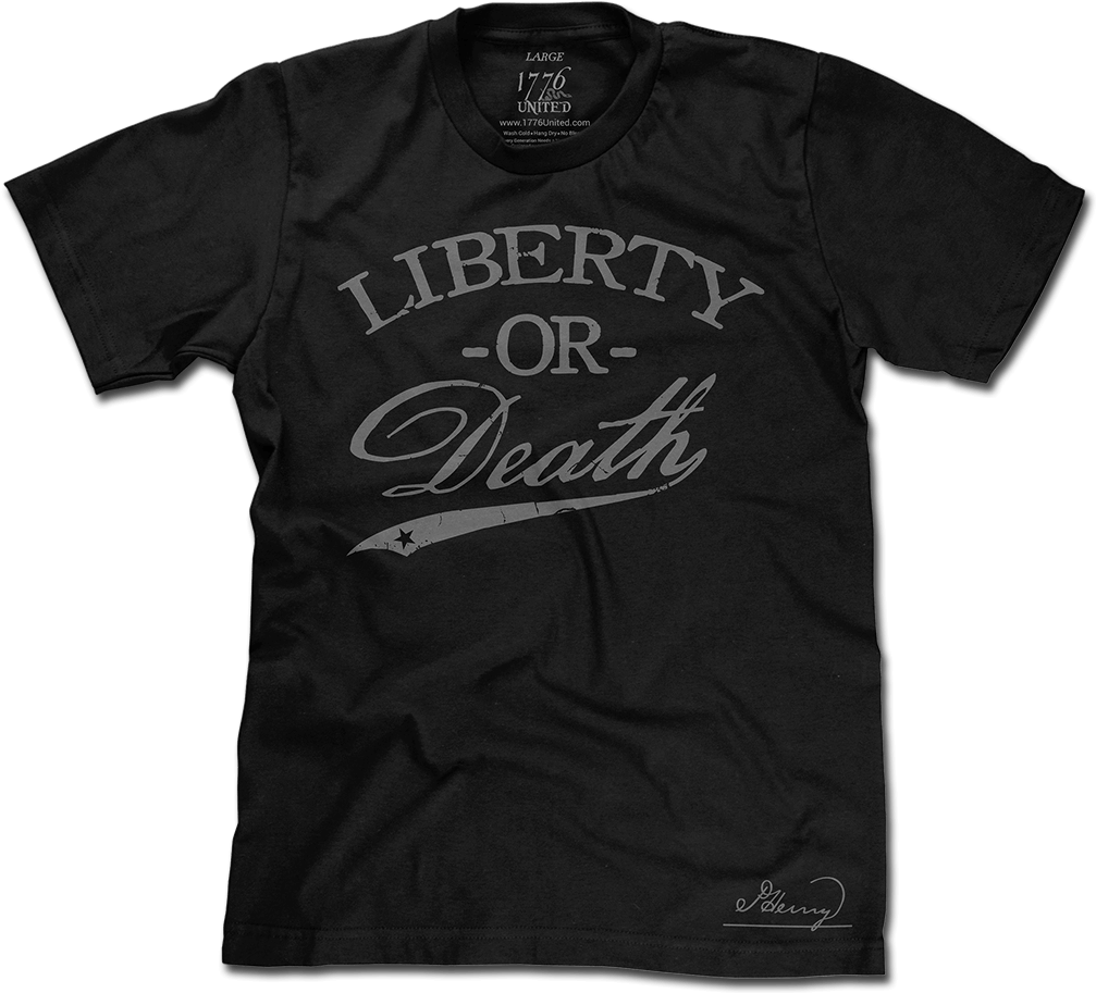 Liberty Or Death Jersey Black Front Template V=1523300119 - There Are Two Types Of People Shirt (1024x1024), Png Download
