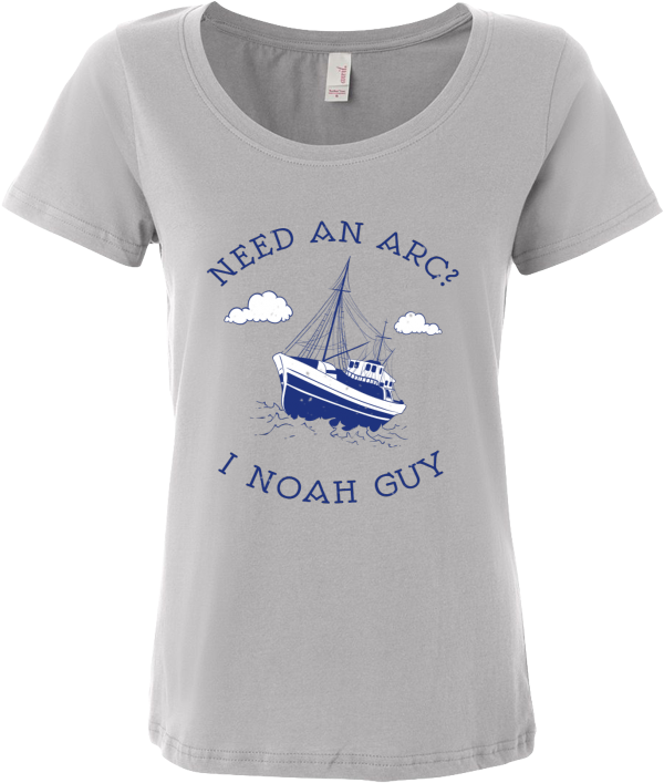 Need An Arc T-shirt Template - Scoop Neck (800x800), Png Download