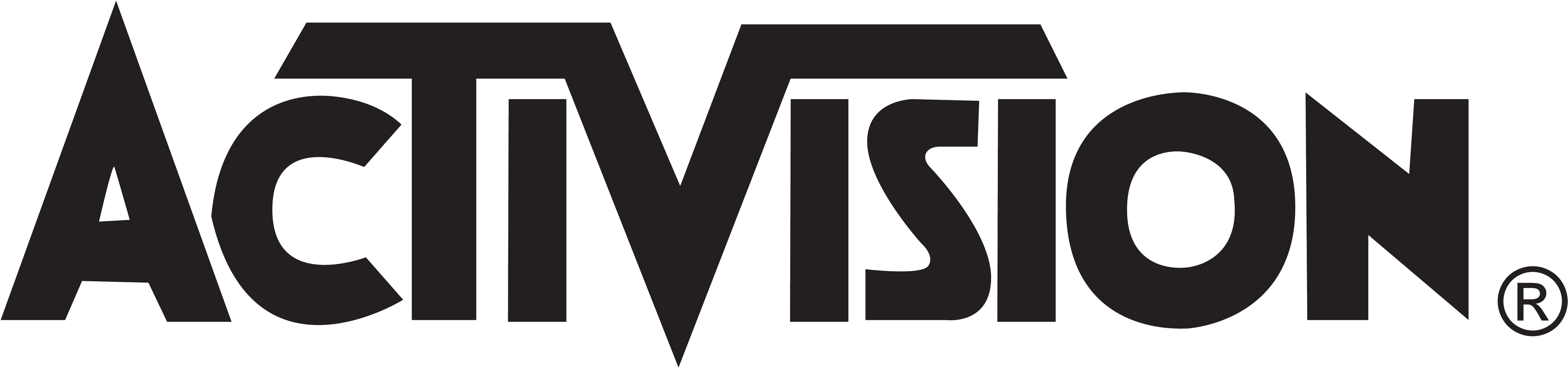 Activision Logo - Activision Logo Png (4284x1024), Png Download