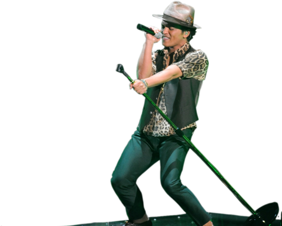 Bruno Mars Returns To The Cosmopolitan For New Year's - Miniature Golf (640x480), Png Download