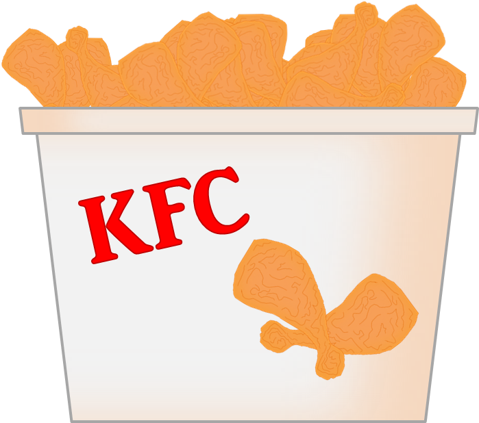 Kfc - Butterfly (560x480), Png Download