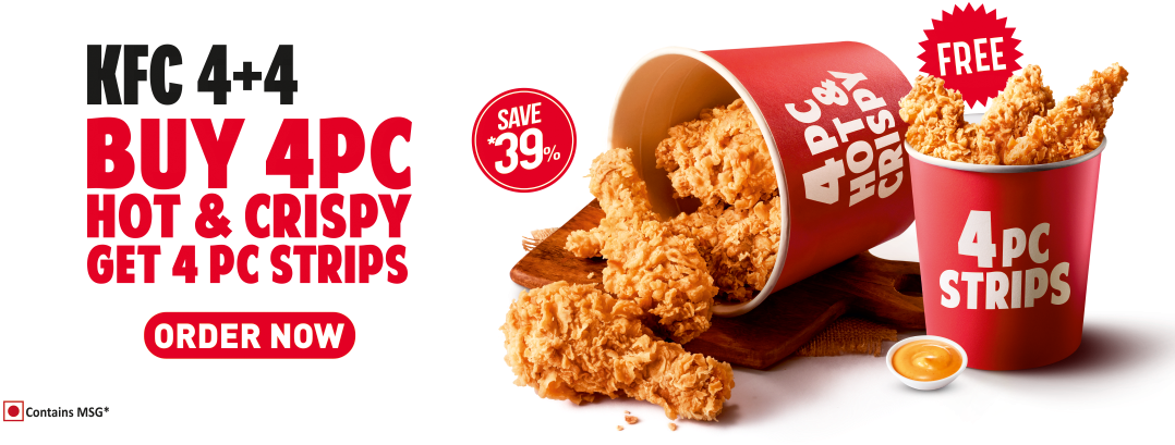 Crispy Fried Chicken (1096x420), Png Download