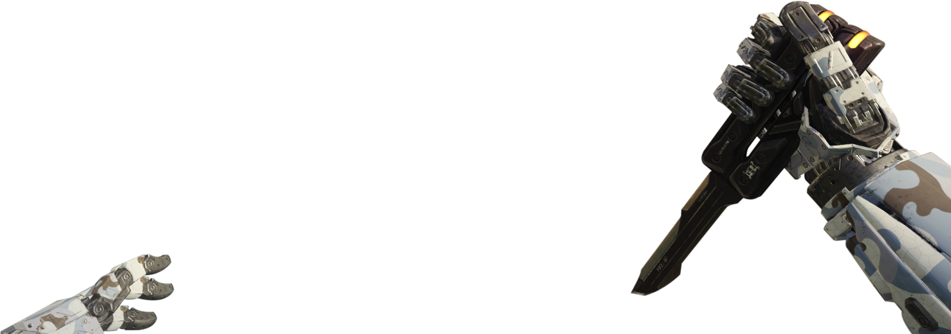 Butterfly Knife Inspect Boiii - Call Of Duty Black Ops 3 Png (1920x690), Png Download