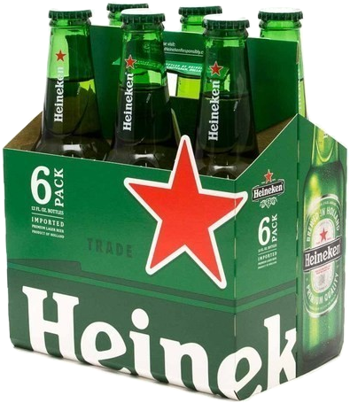 Download Hd Heineken Beer Heineken Beer 6 Pack Transparent Png Image Nicepng Com