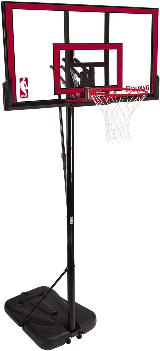 Spalding 48" Polycarbonate Basketball Hoop - Basketball Hoops Portable Spalding (1400x1400), Png Download