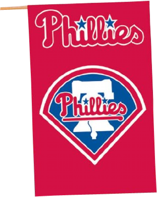Mlb Philadelphia Phillies Banner House Flag - Philadelphia Phillies Vs Miami Marlins (728x992), Png Download