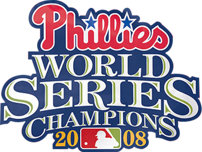 Psd Detail - Phillies 2008 World Series Champions (400x301), Png Download