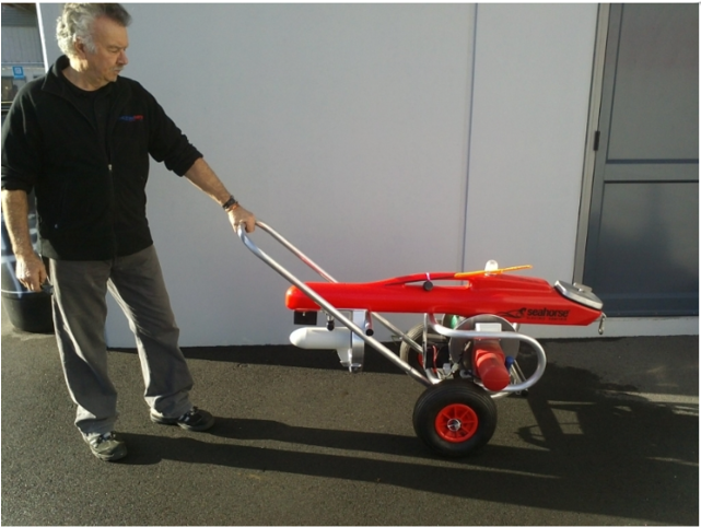 Seahorse Winch Buggy - Wheelbarrow (640x640), Png Download