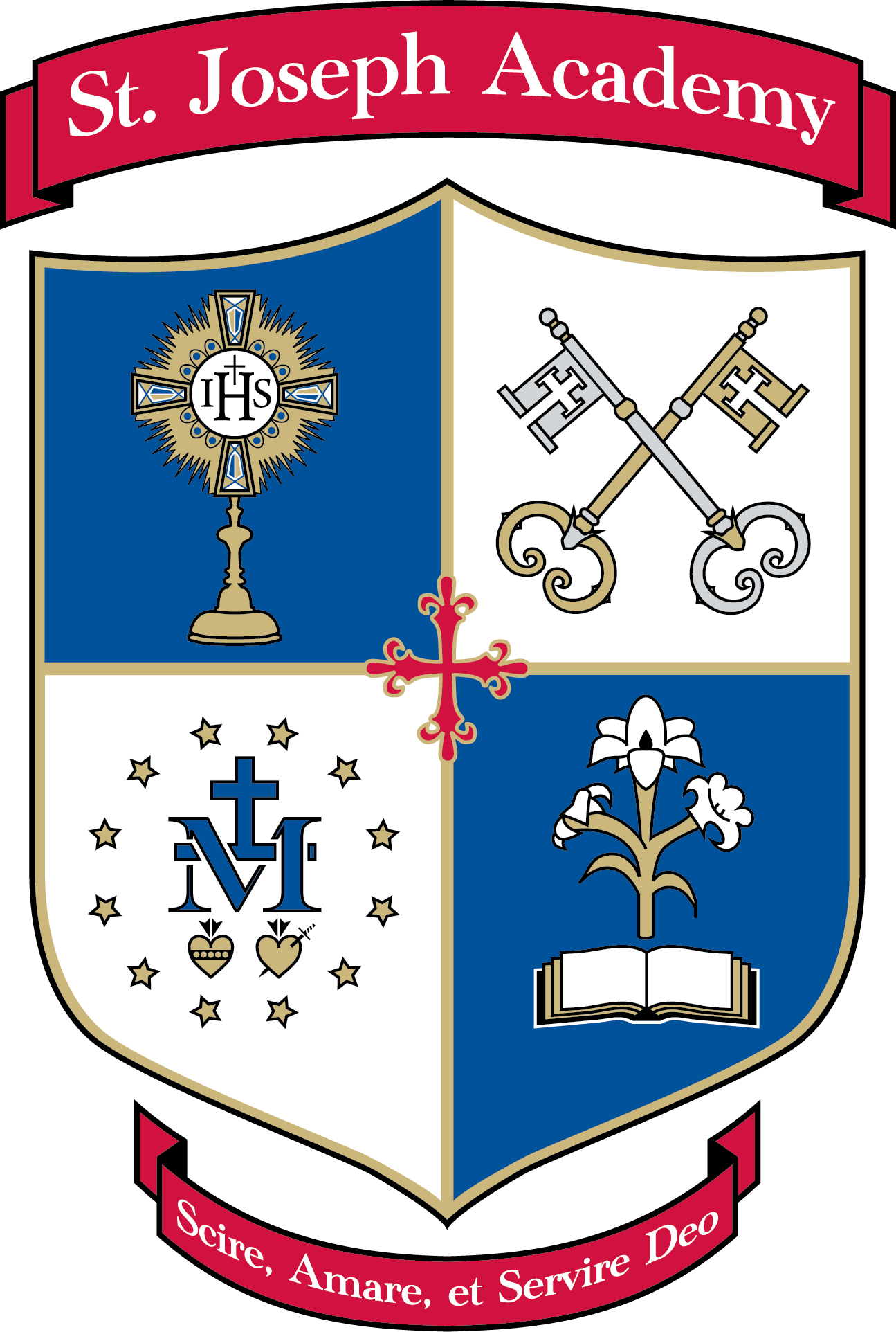 Crest No White Border - Independent Catholic Mission Logos (1295x1924), Png Download