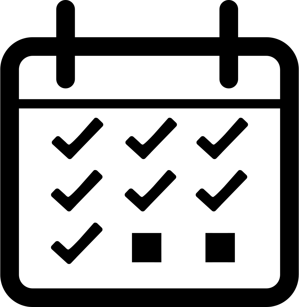 Png File Svg - Attendance Icon (952x980), Png Download