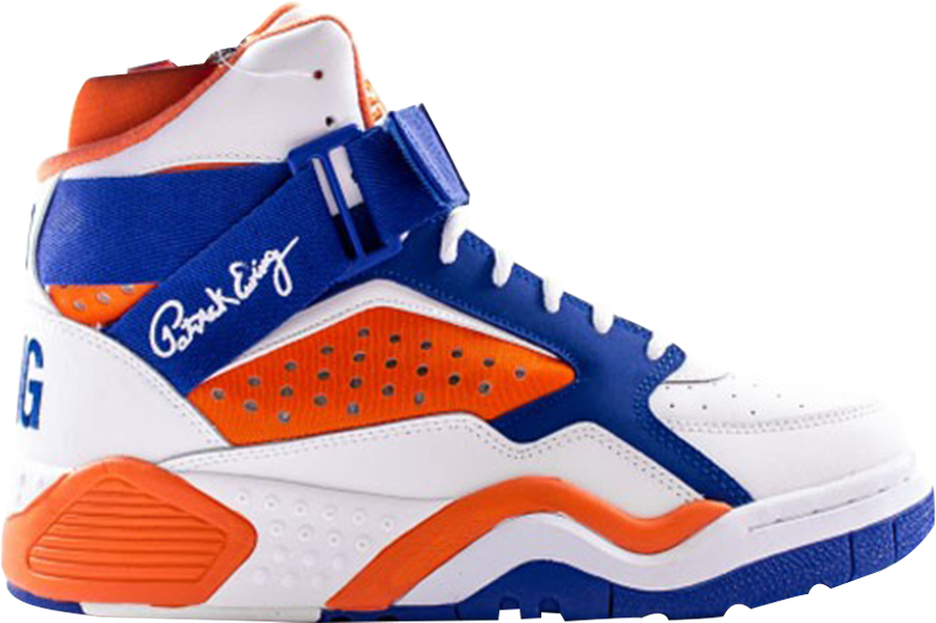 Ewing Focus 'new York Knicks' - Ewing Ewing Focus New York Knicks White/orange-blue (842x561), Png Download