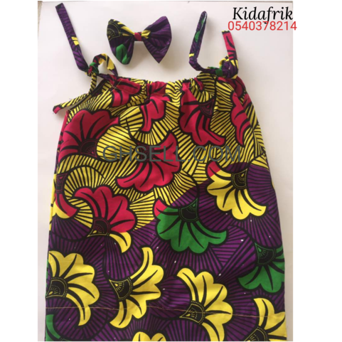 Dresses For Children- African Print - Ghana (640x480), Png Download