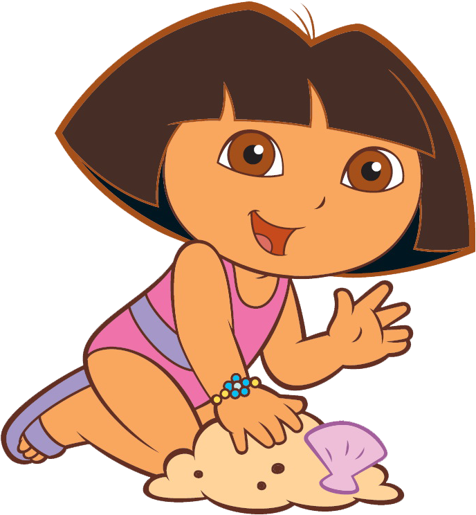 Image Swimsuit Png Nickelodeon - Dora's Magic Watering Can (700x760), Png Download