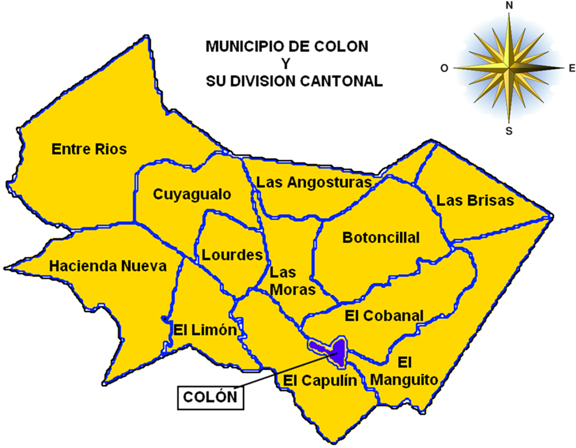 El Municipio De - Cool Compass Rose Designs (1139x900), Png Download