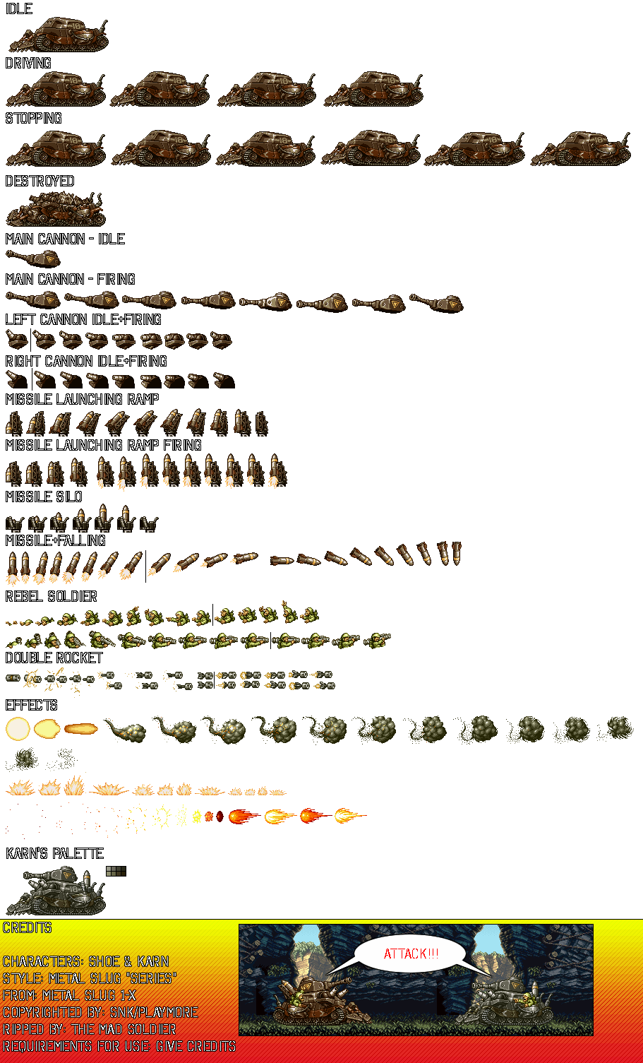 20584 - Metal Slug Shoe And Karn (911x1505), Png Download