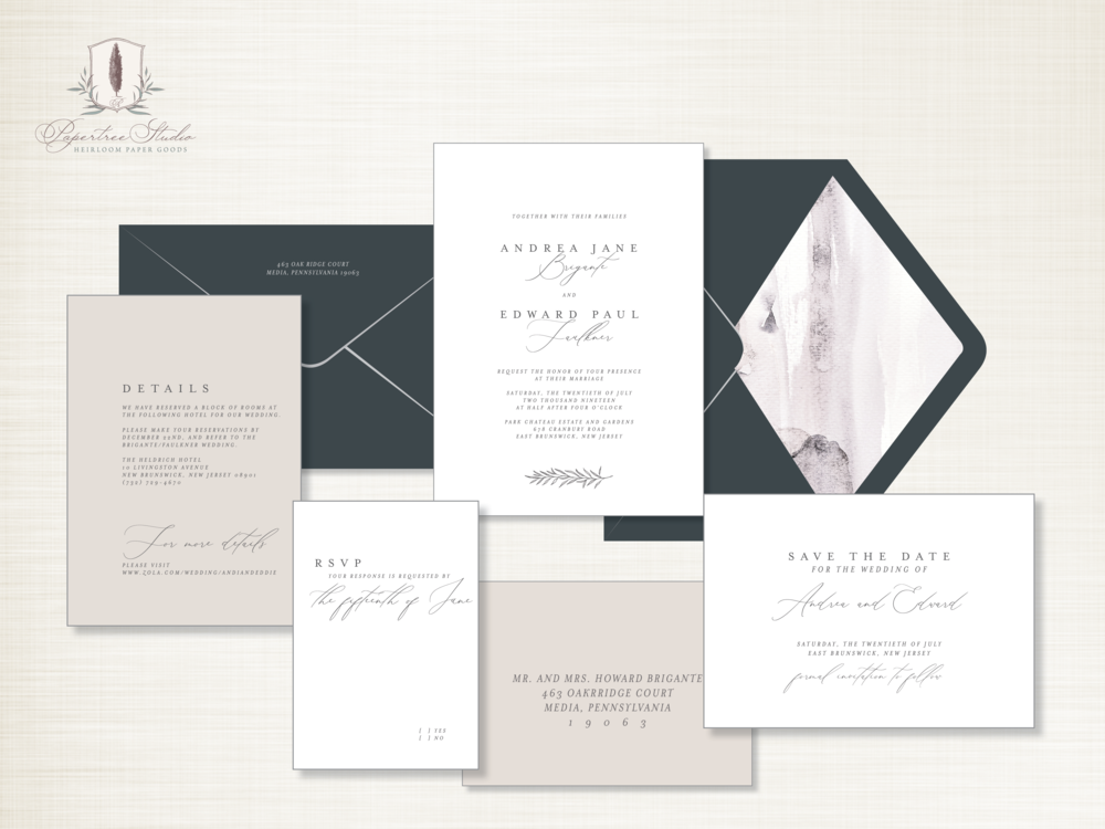 Invitation Mockup Andrea - Mockup (1000x750), Png Download